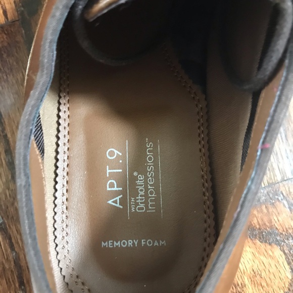 LAST DAYS Apt. 9 Garret Brown Oxford Dress Shoes - Picture 4 of 12